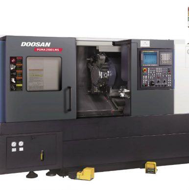 Tornio PUMA 2100LMS CNC – Doosan
